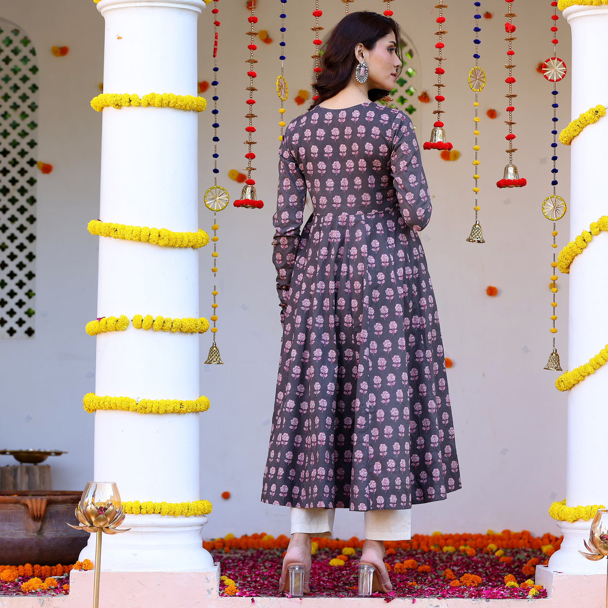 Riza Gher Cotton Kurta