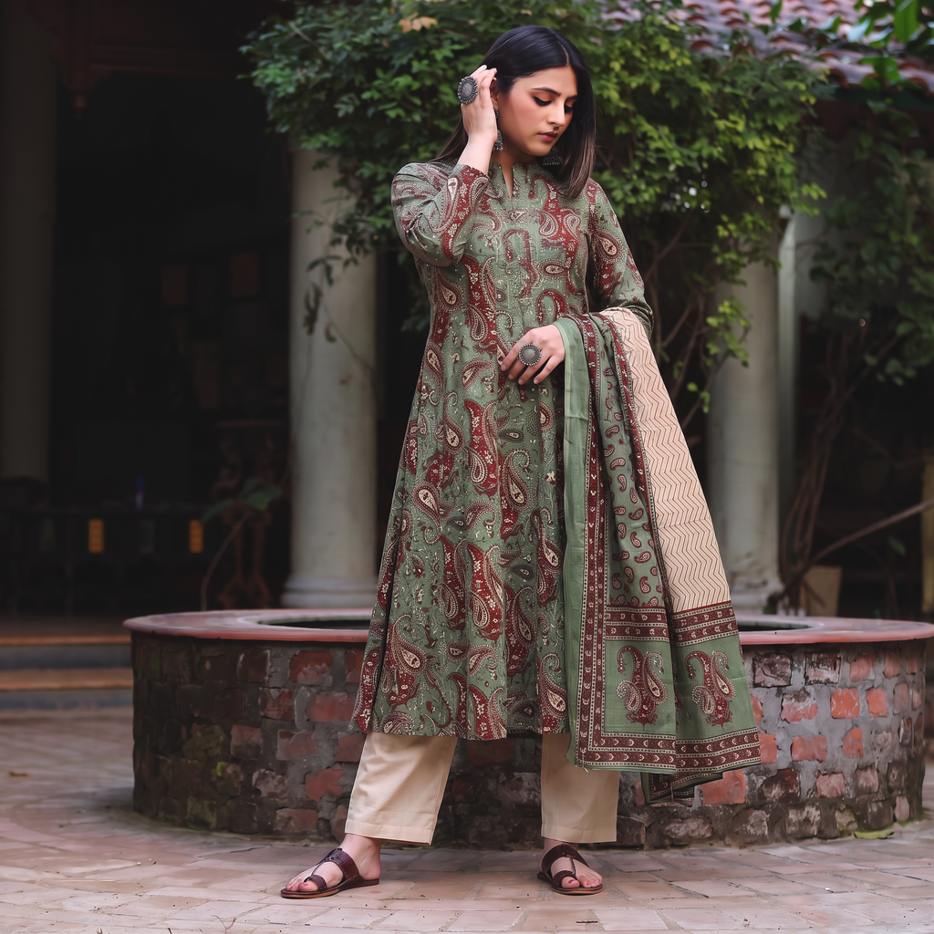 Trivyasha Cotton Set