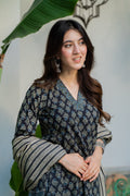 Mahira cotton straight suit set