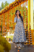 Ridhvisha Printed Angrakha Kurta Set