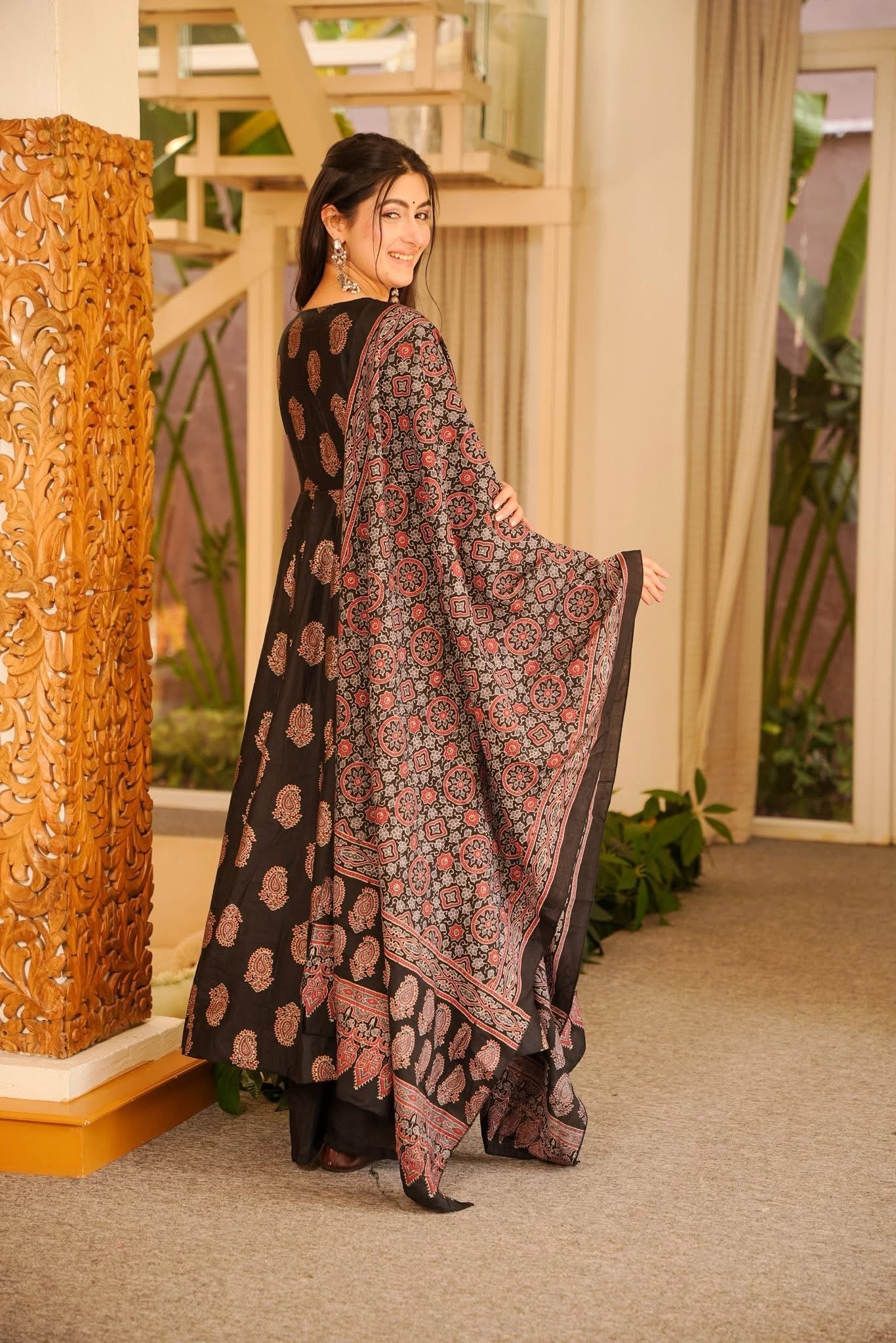 Amodini Muslin Anarkali Suit Set