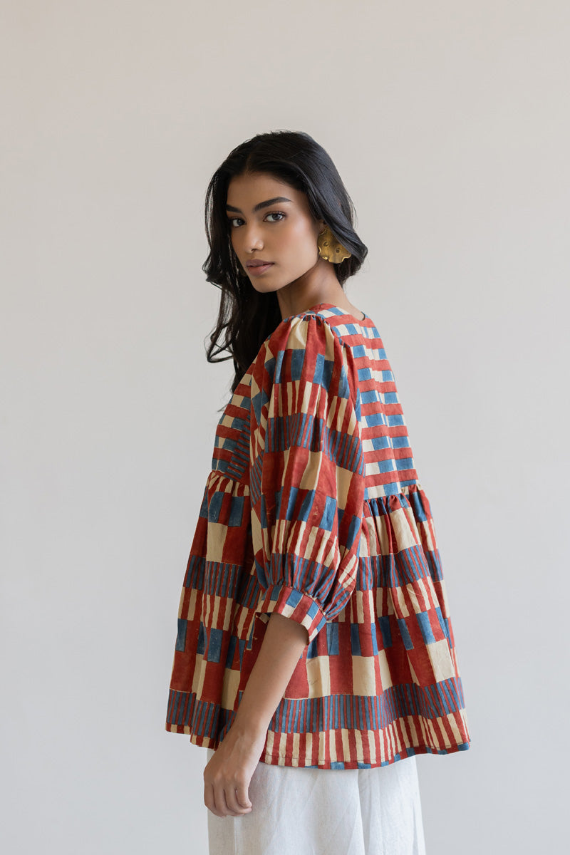 Ruyan Top - Shift Stripes