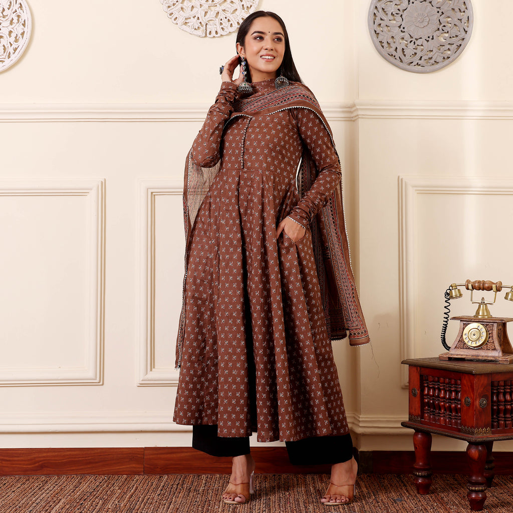 Tira Kalidaar Cotton Set