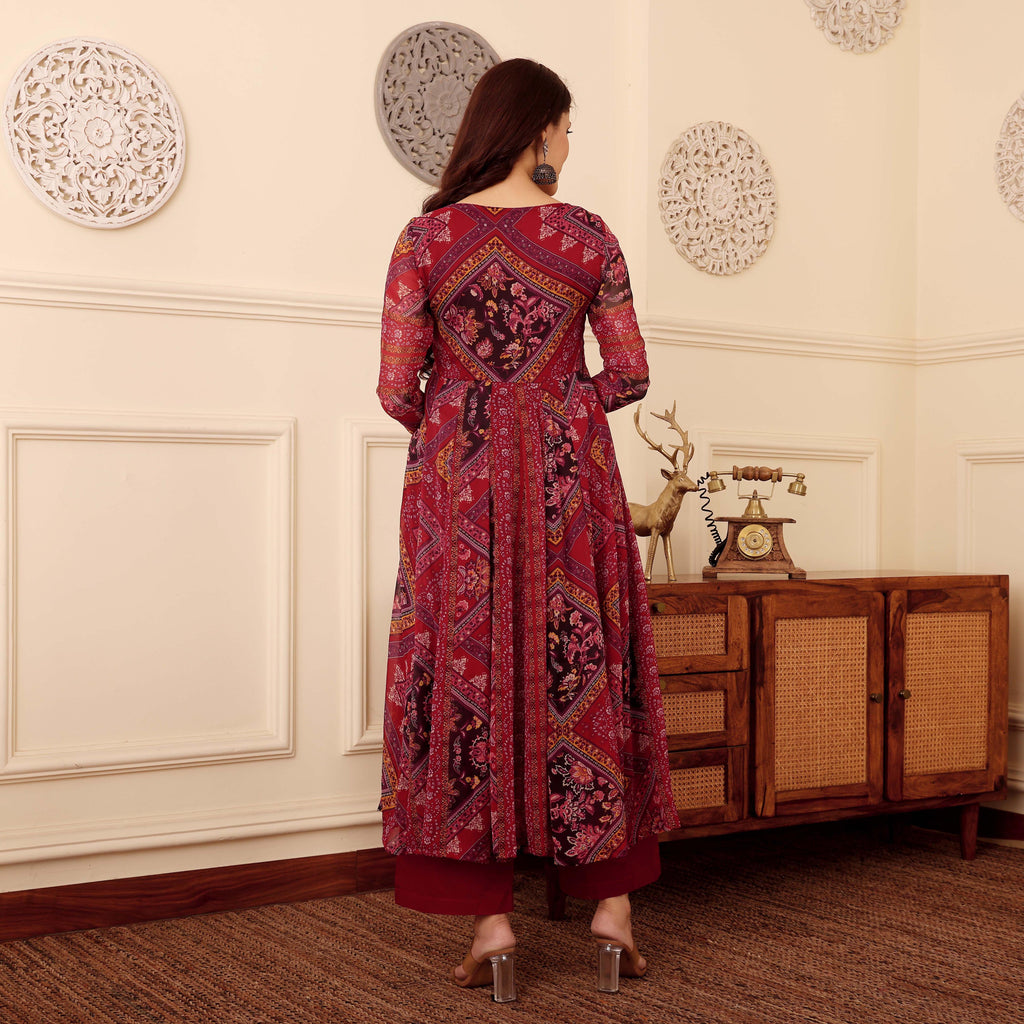 Avidaa Georgette Kurta
