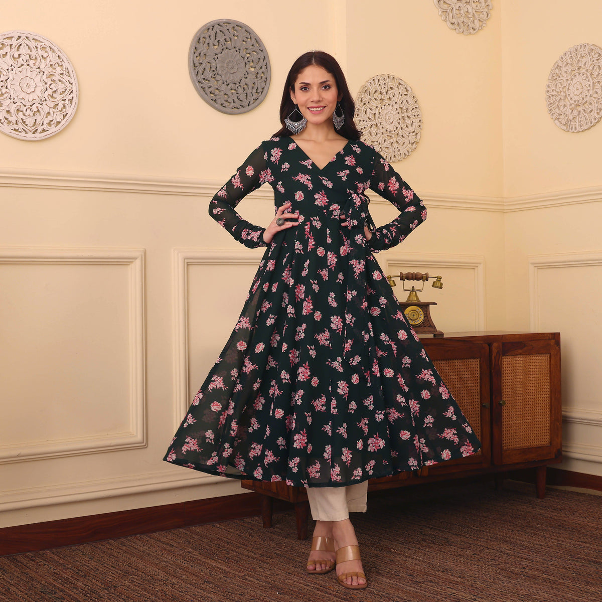 Fai Georgette Kurta