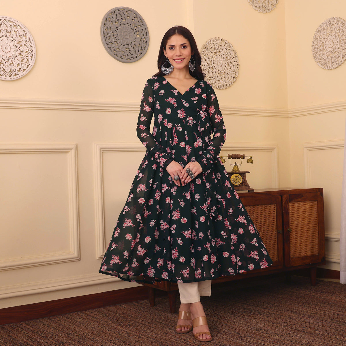 Fai Georgette Kurta