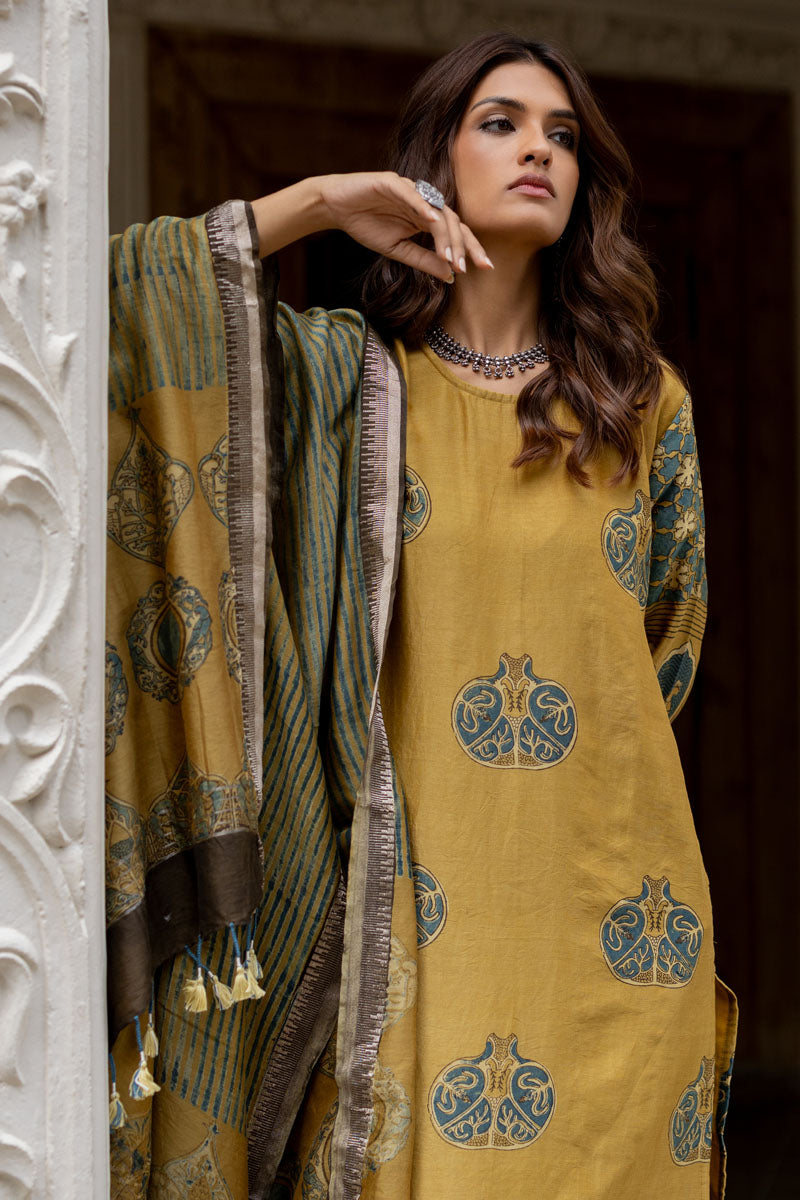 Chanderi Silk Kurta Set of 3