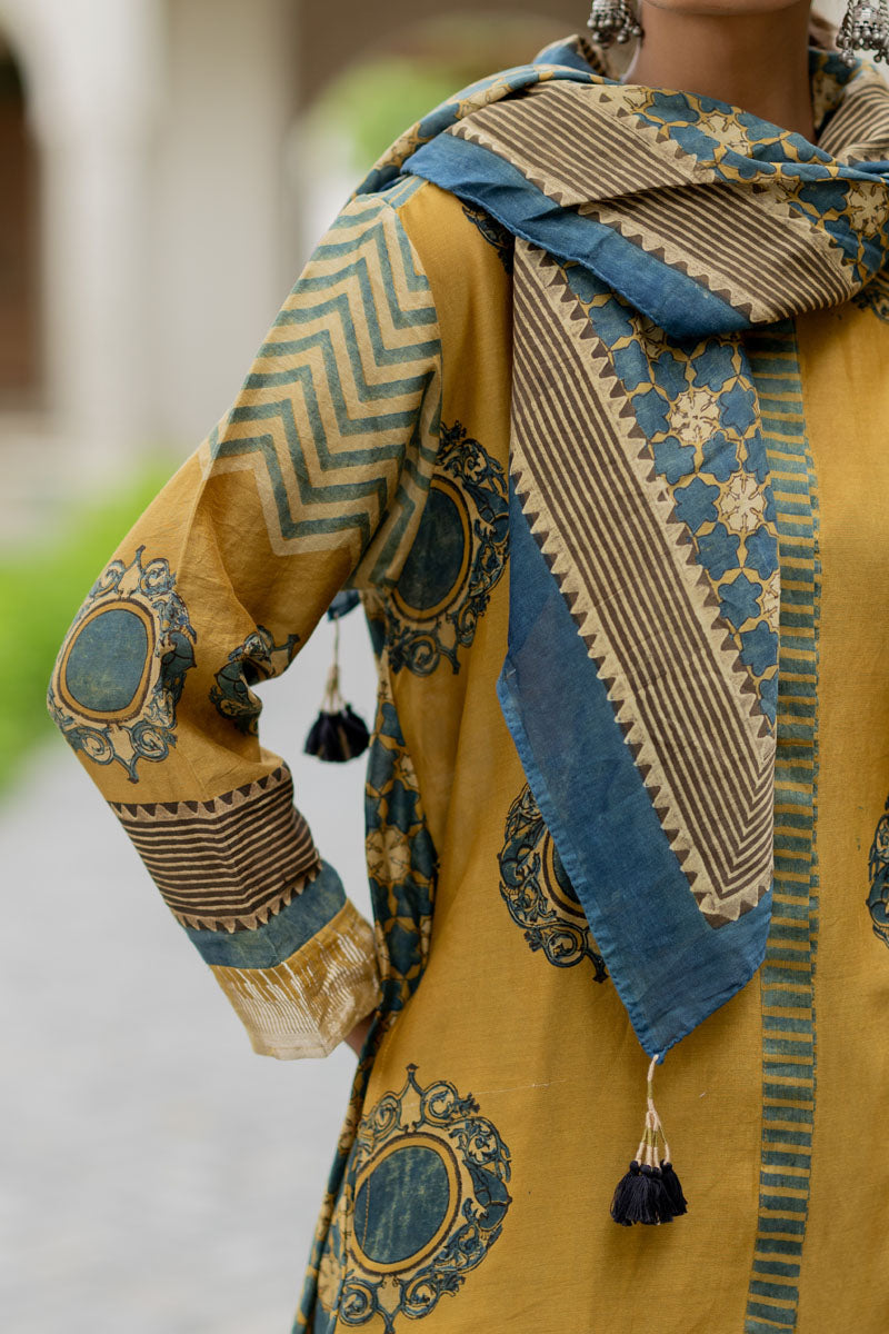 Chanderi Silk Kurta Set of 3