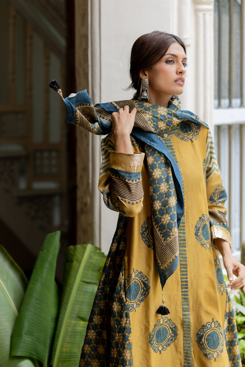 Chanderi Silk Kurta Set of 3