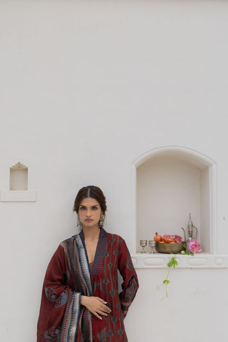 Chanderi Silk Kurta Set of 3
