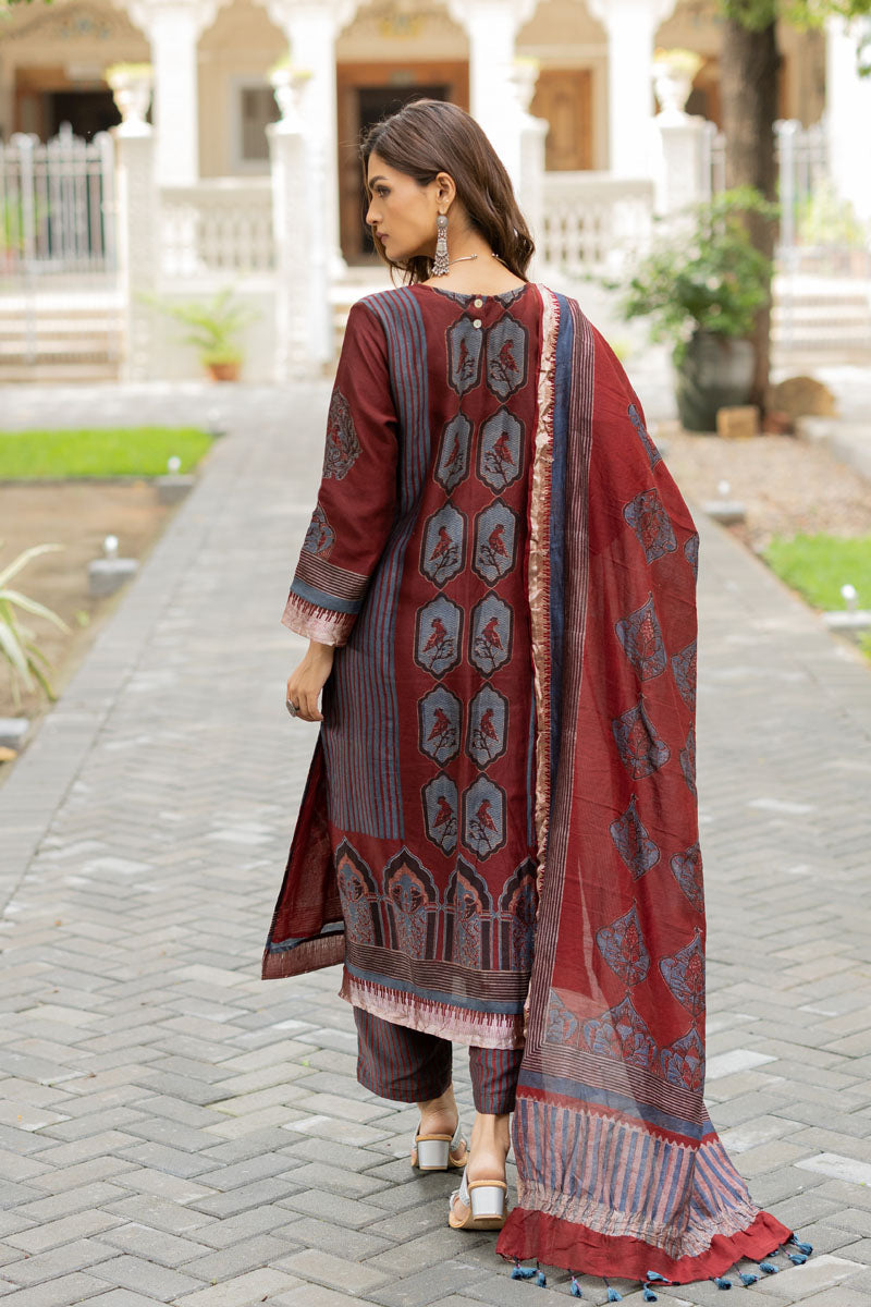 Chanderi Silk Kurta Set of 3