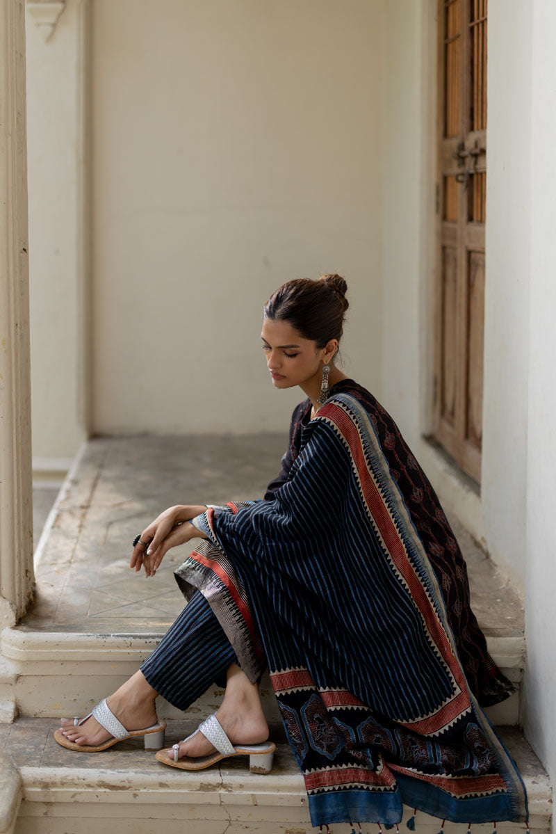 Chanderi Silk Kurta Set of 3