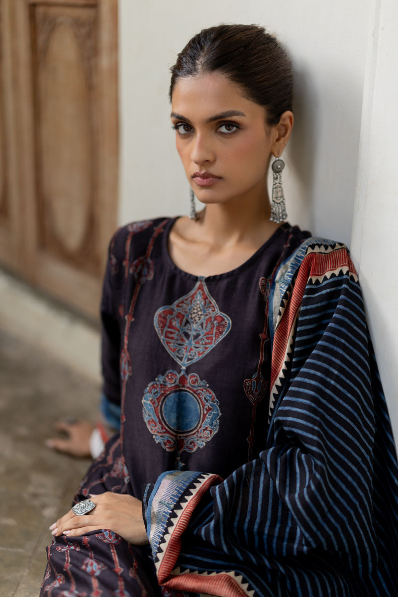 Chanderi Silk Kurta Set of 3