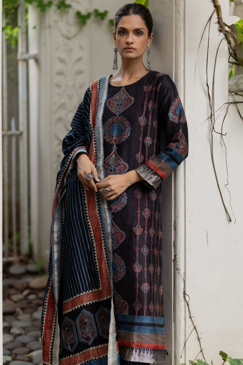 Chanderi Silk Kurta Set of 3