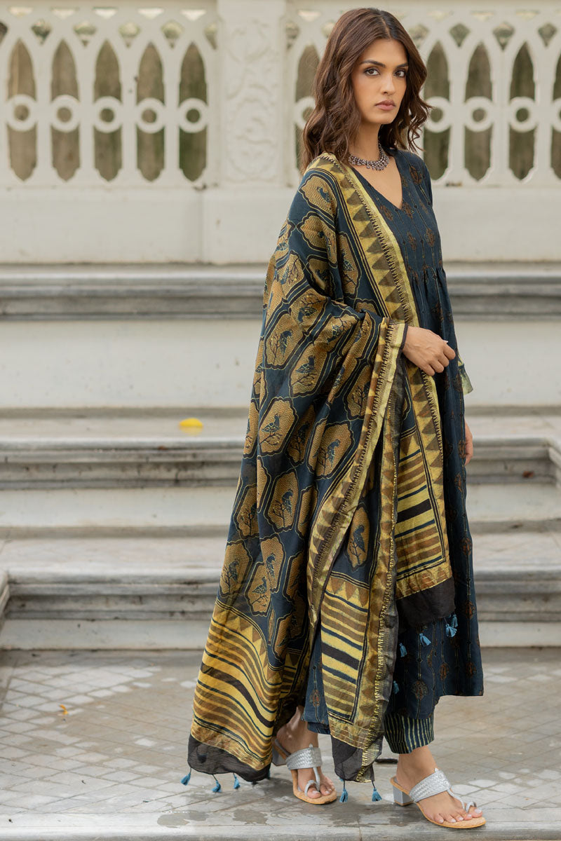 Chanderi Silk Kurta Set of 3