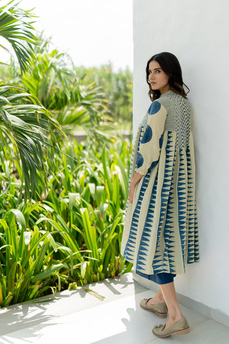 Amra Side Pleat Kurta