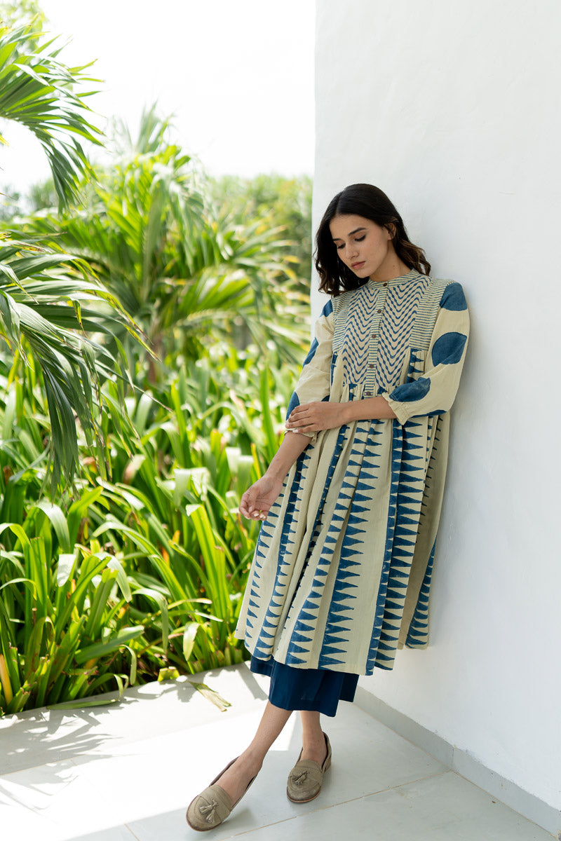 Amra Side Pleat Kurta