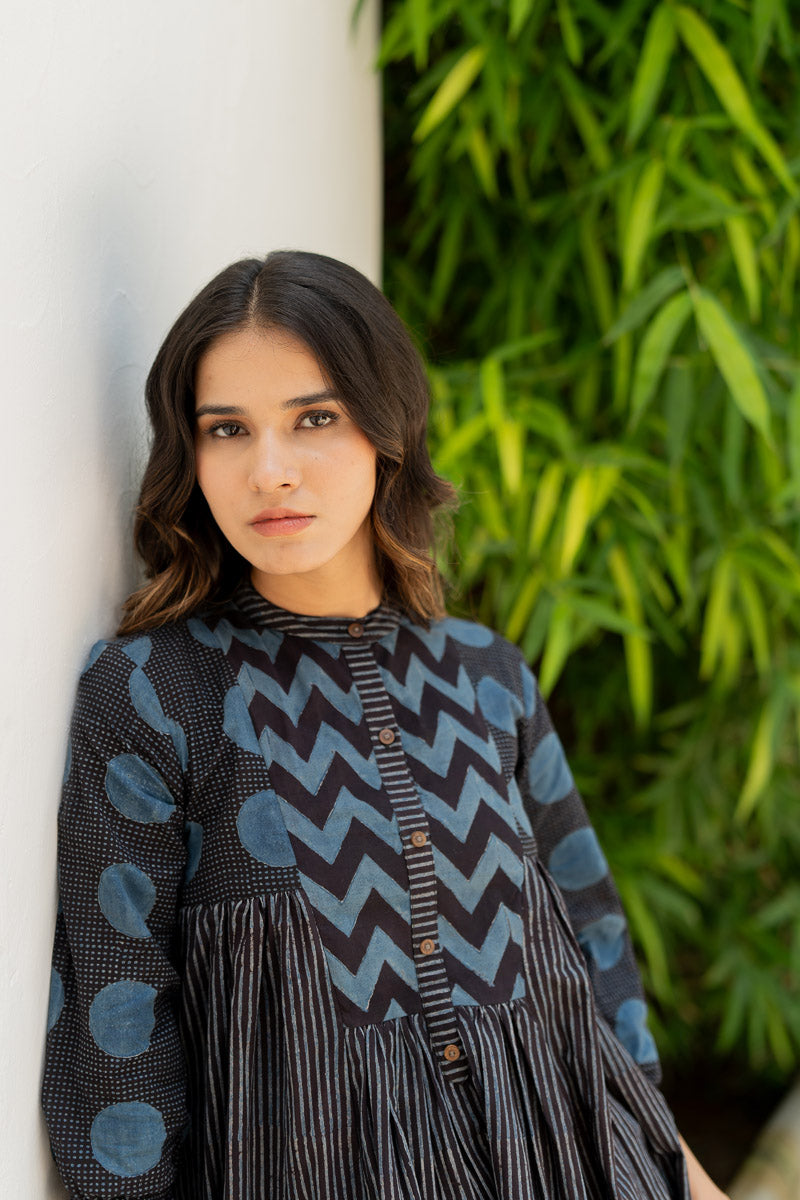 Amra Side Pleat Kurta