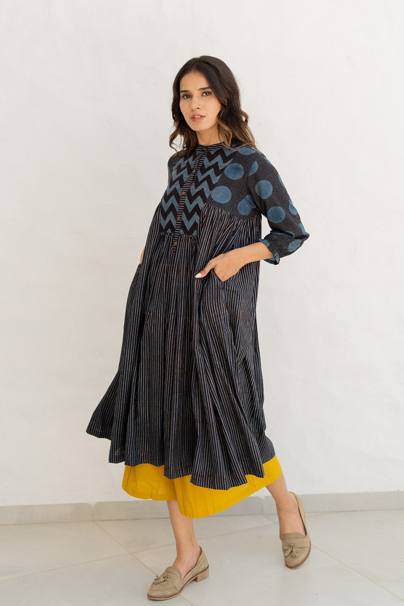 Amra Side Pleat Kurta