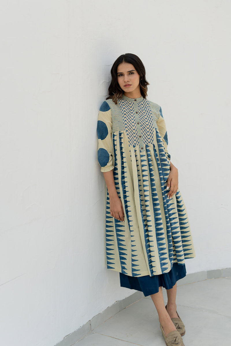 Amra Side Pleat Kurta
