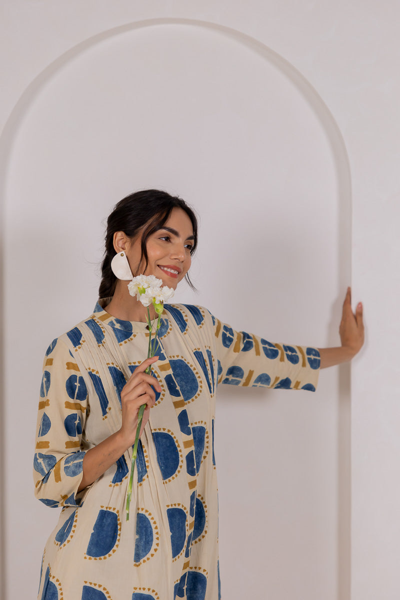 Pintuck Kurta - Zar