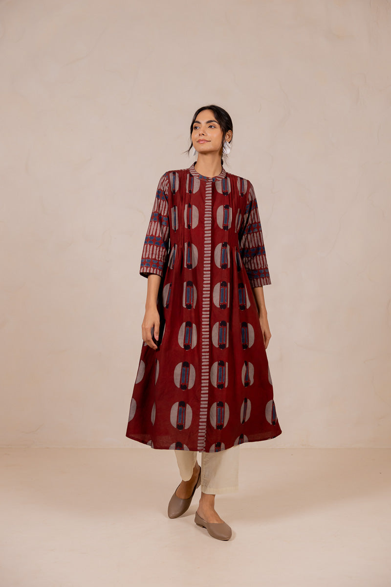 Pintuck Kurta - Lai