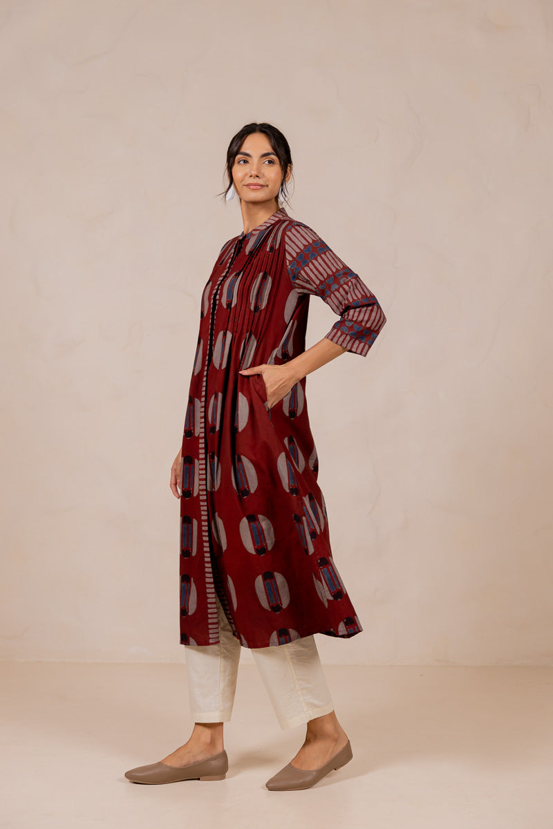 Pintuck Kurta - Lai