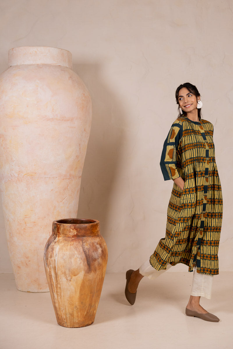 Pintuck Kurta - Reet