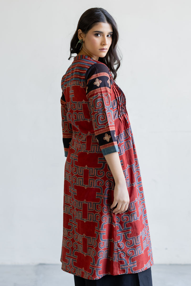 Pintuck Kurta