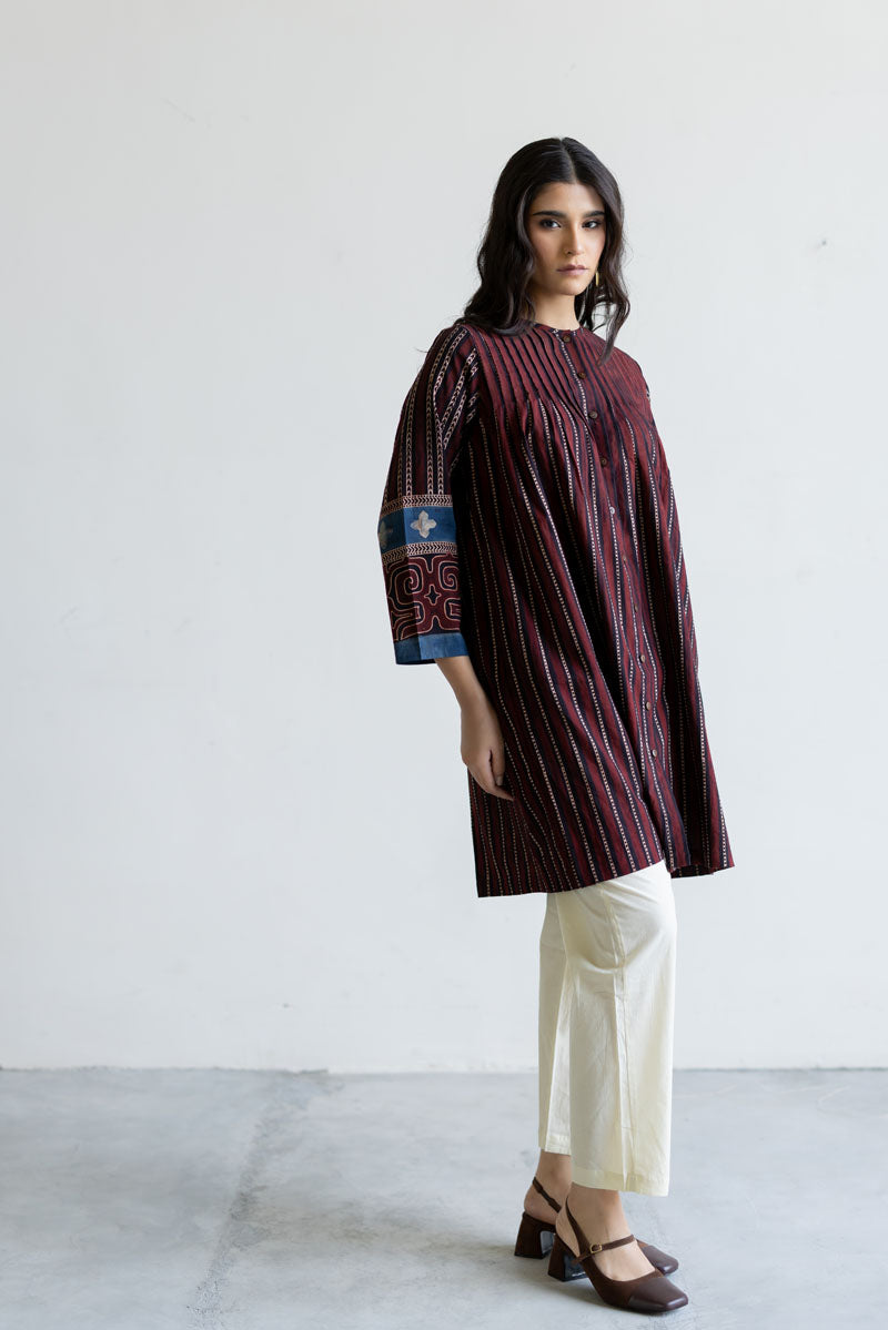 Short Pintuck Kurta
