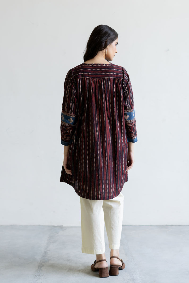 Short Pintuck Kurta