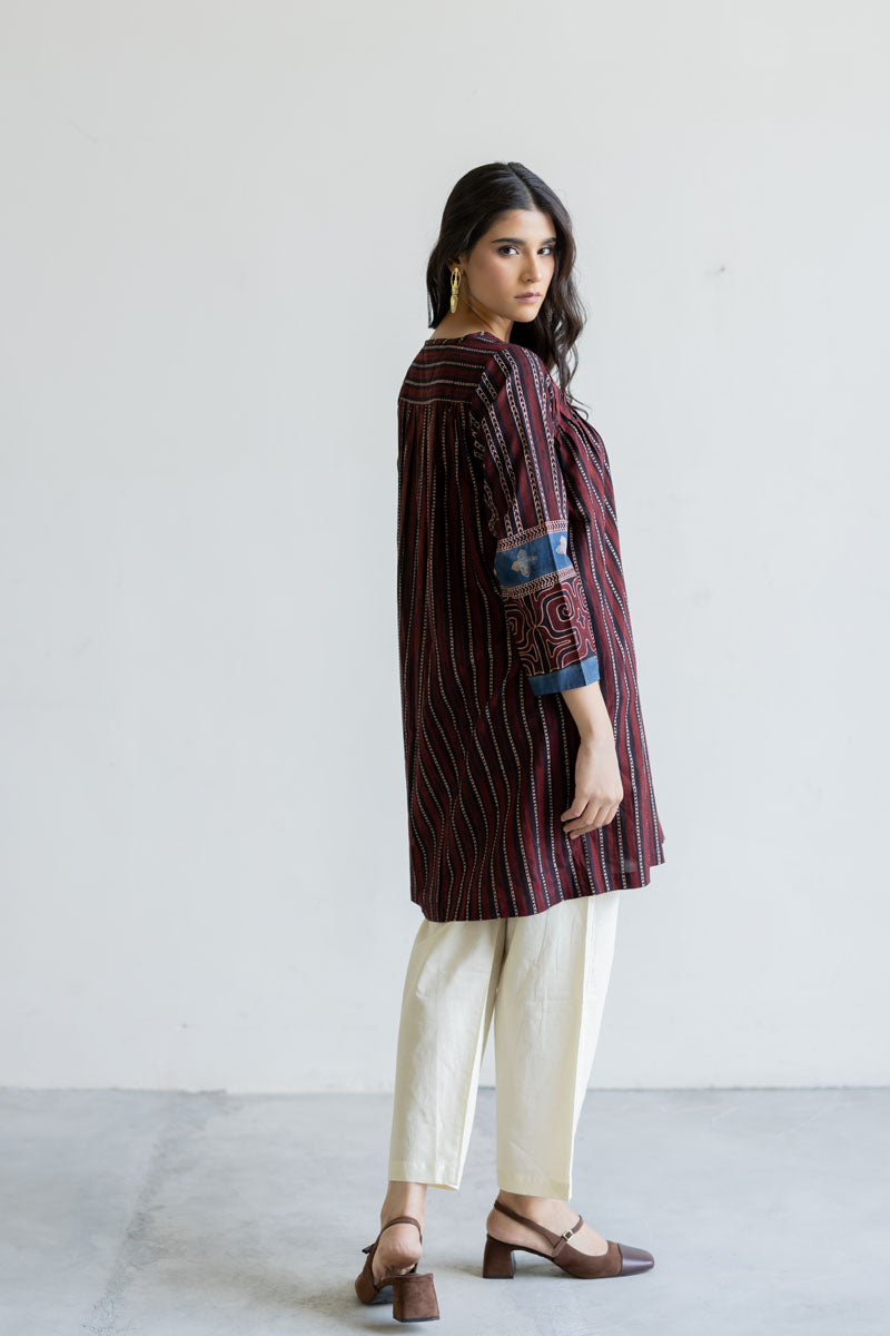 Short Pintuck Kurta