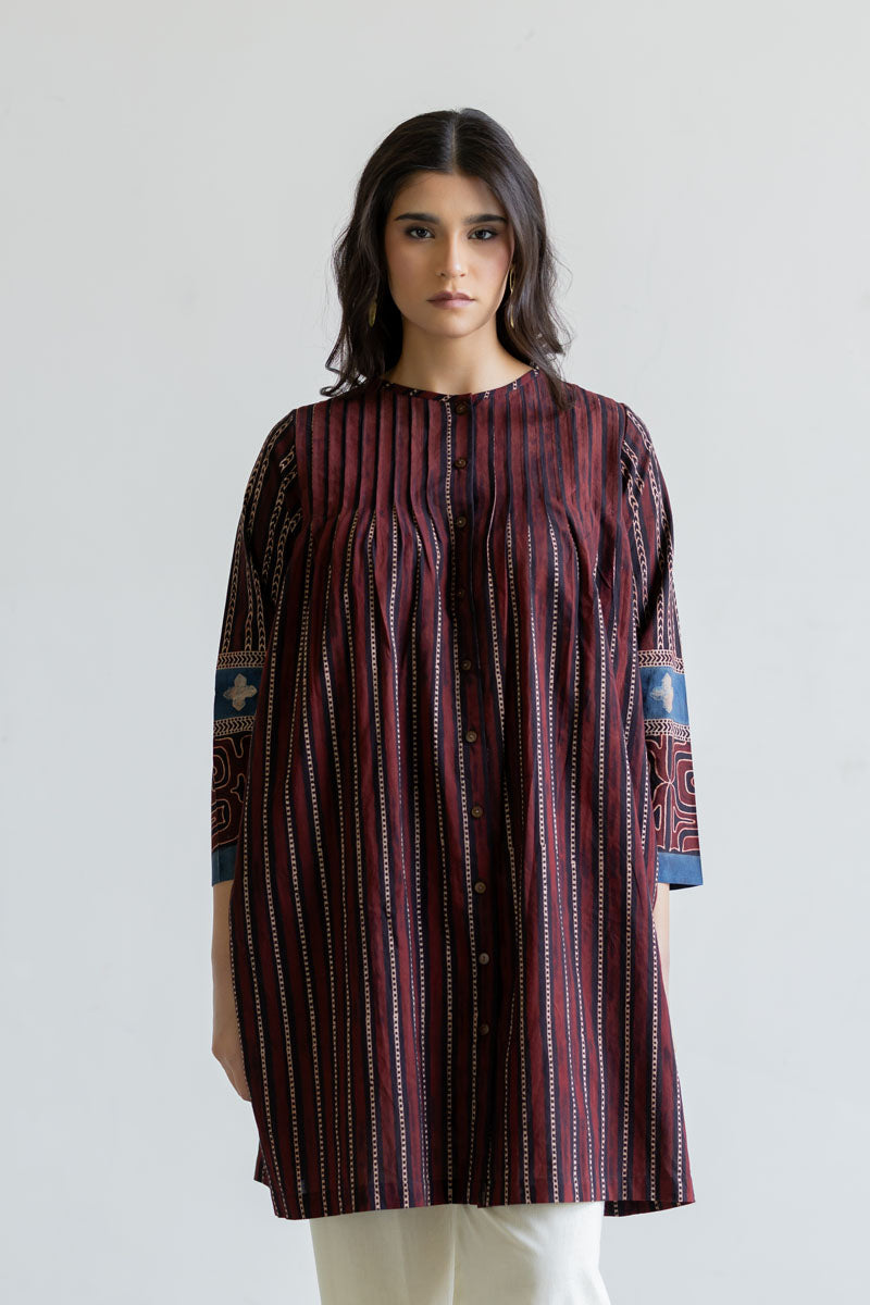 Short Pintuck Kurta