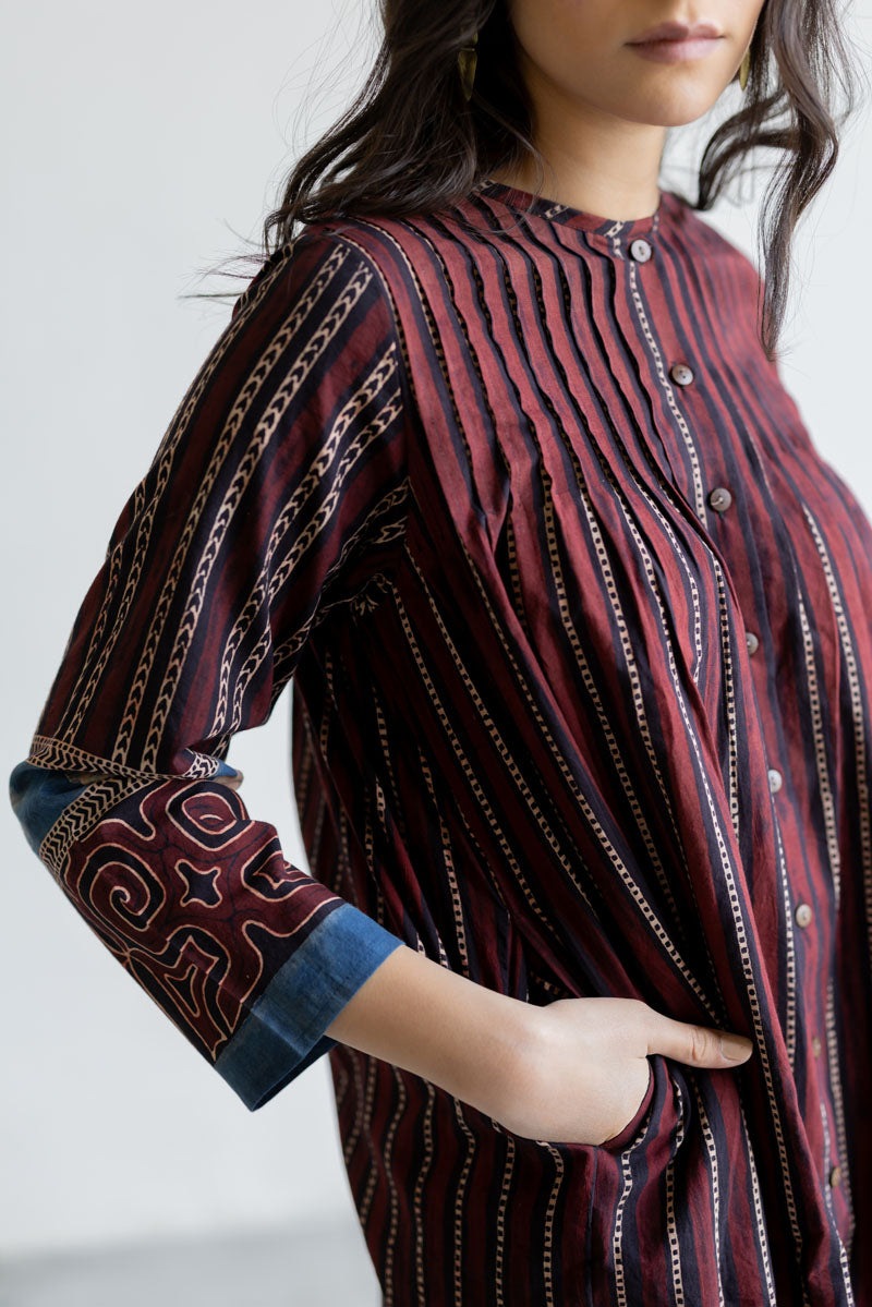 Short Pintuck Kurta