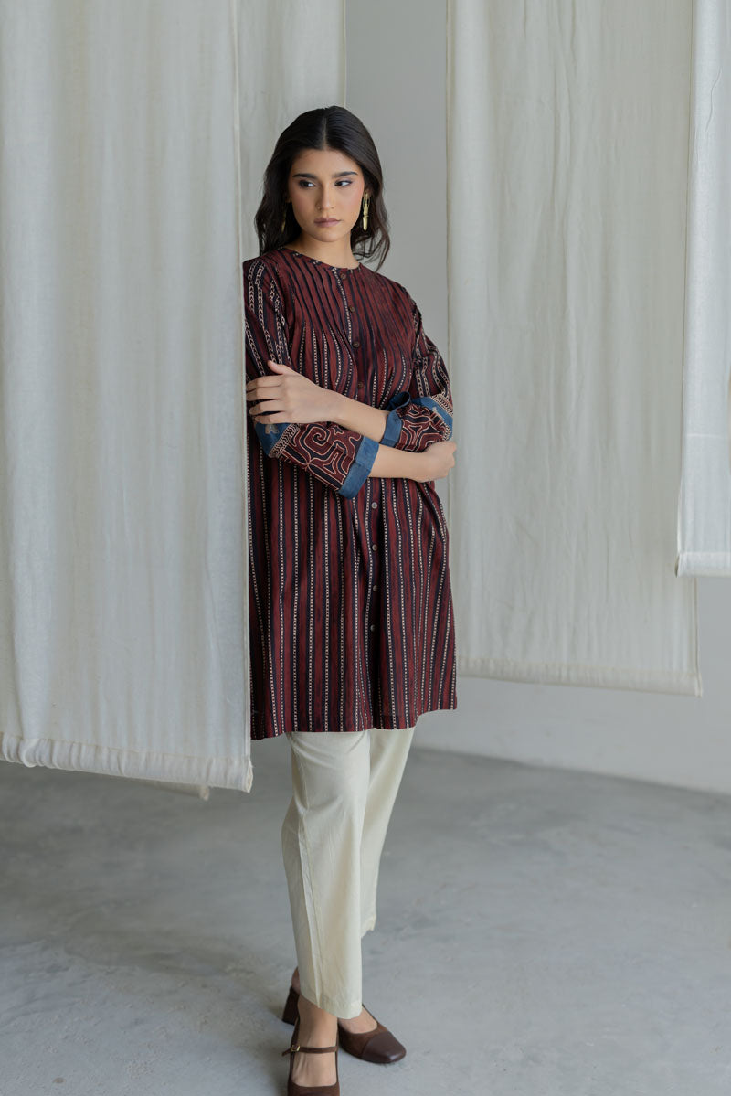 Short Pintuck Kurta