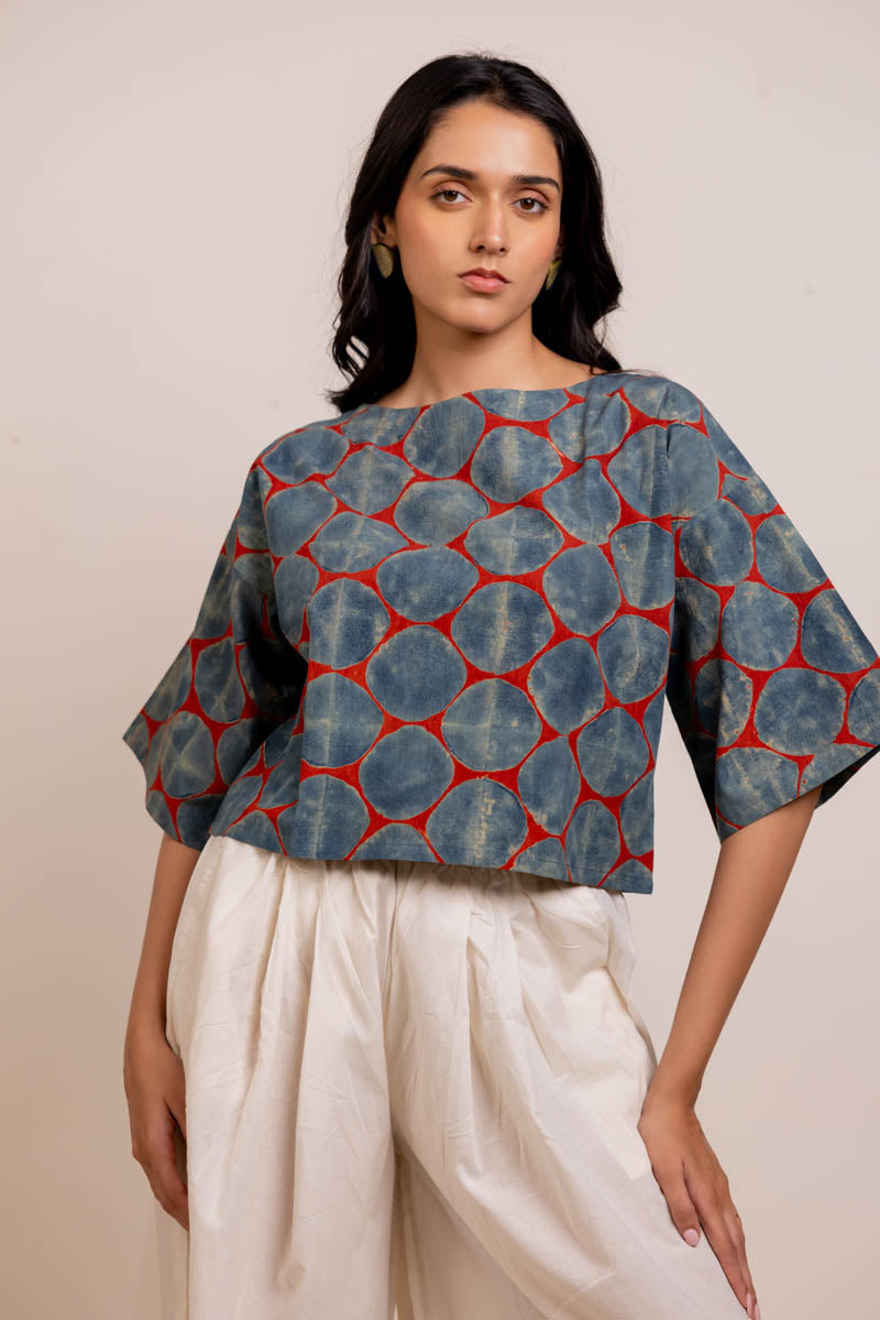 Basic Top - Red Polka