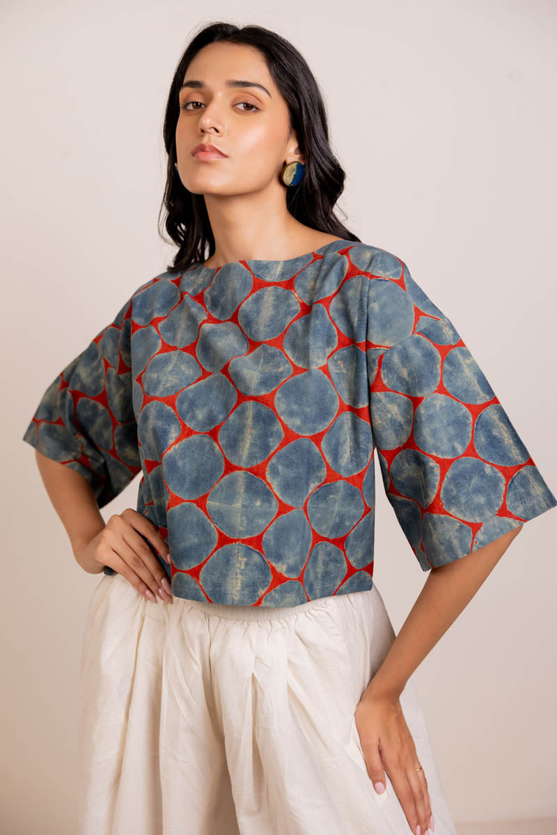 Basic Top - Red Polka