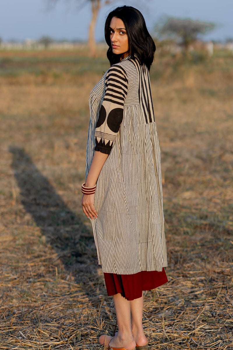 Side Pleat Kurta