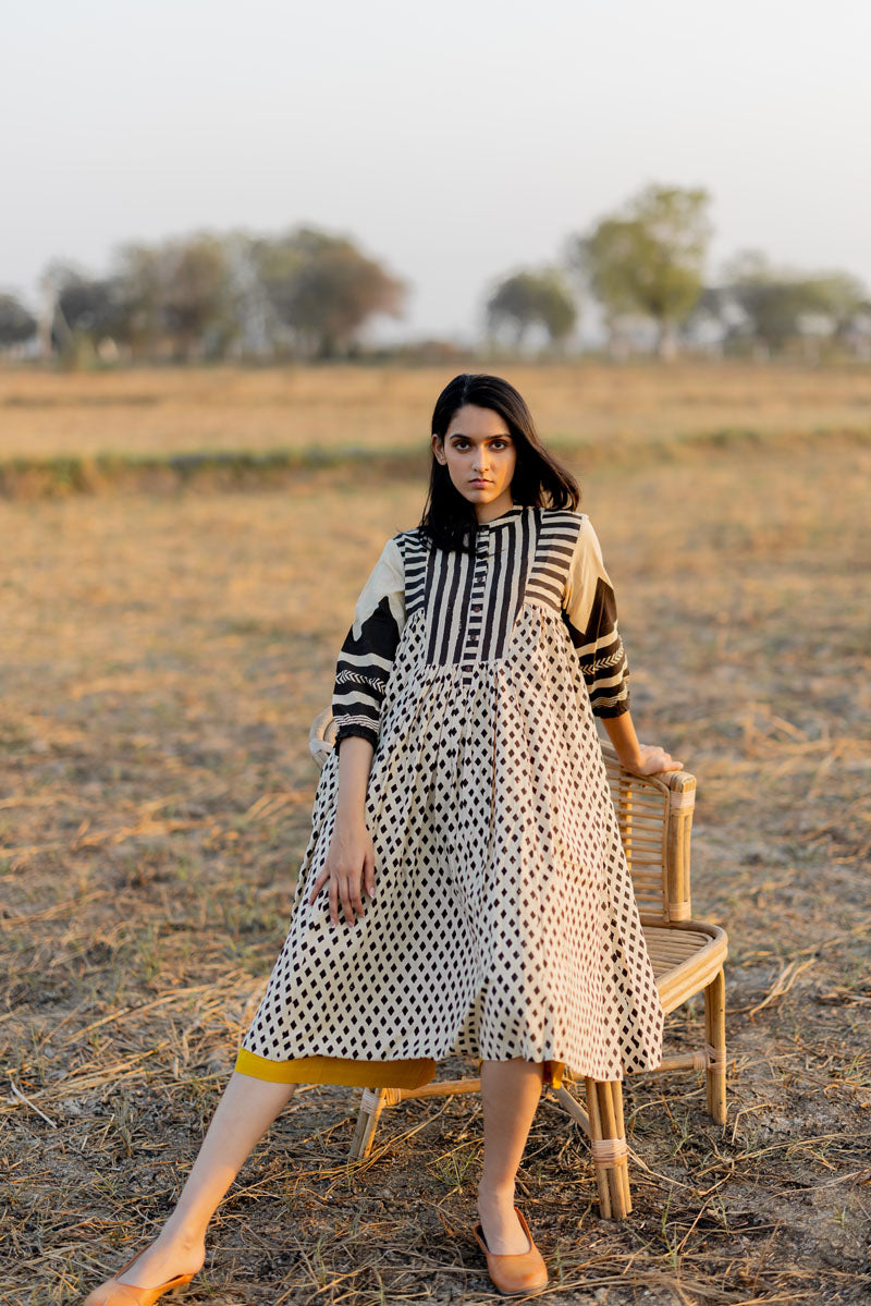 Side Pleat Kurta