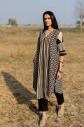 V Neck Panelled Kurta