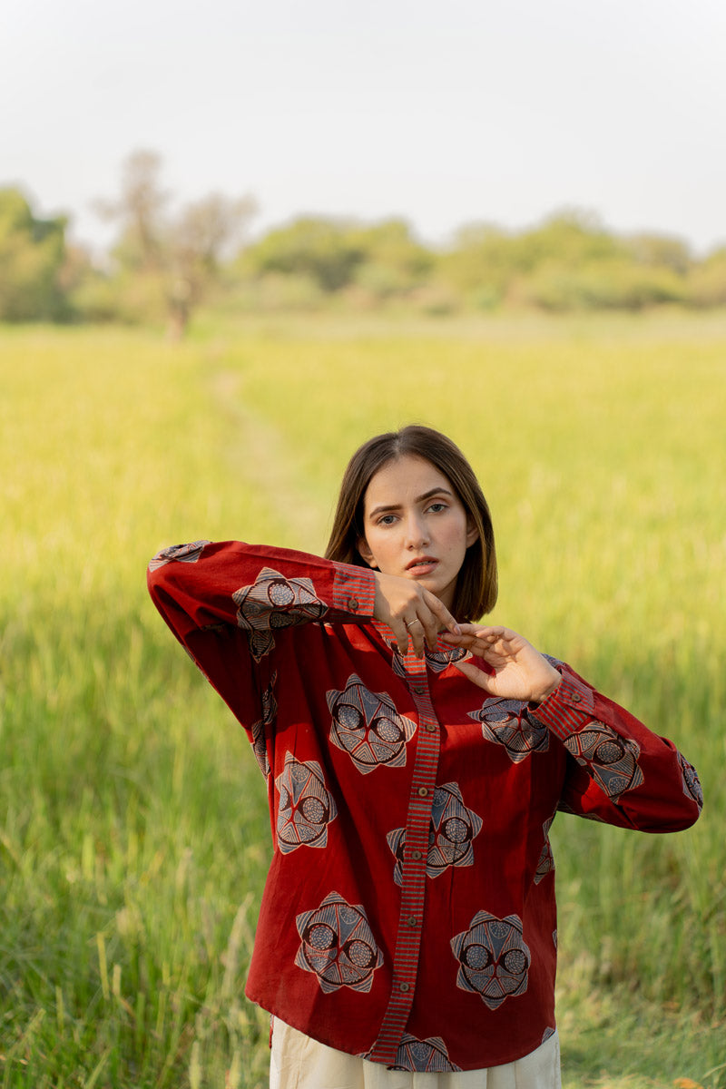 Rida Shirt - Red