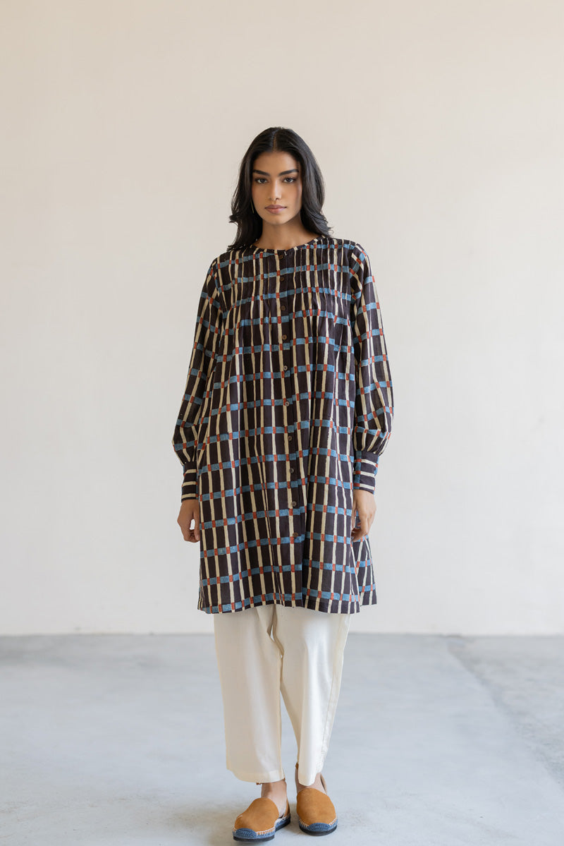 Navi Pintuck Tunic