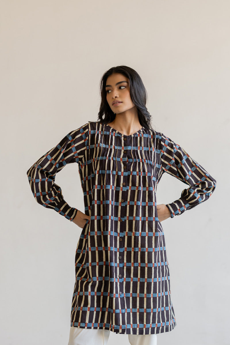 Navi Pintuck Tunic