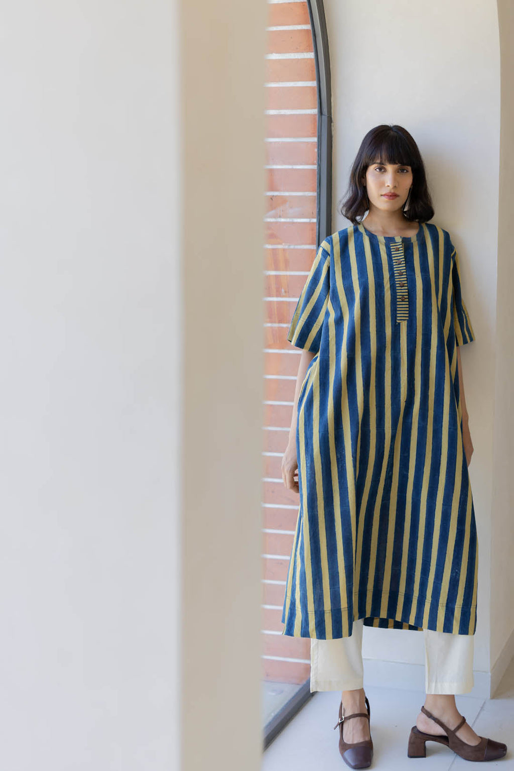Omi Kurta - Mustard moon