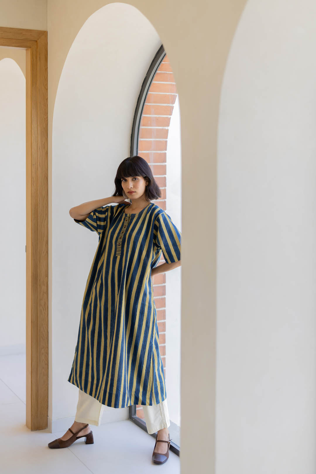 Omi Kurta - Mustard moon