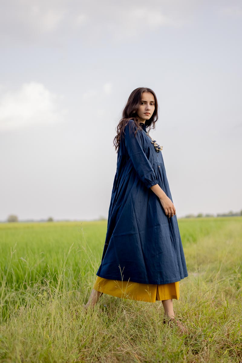 Side Pleat Kurta