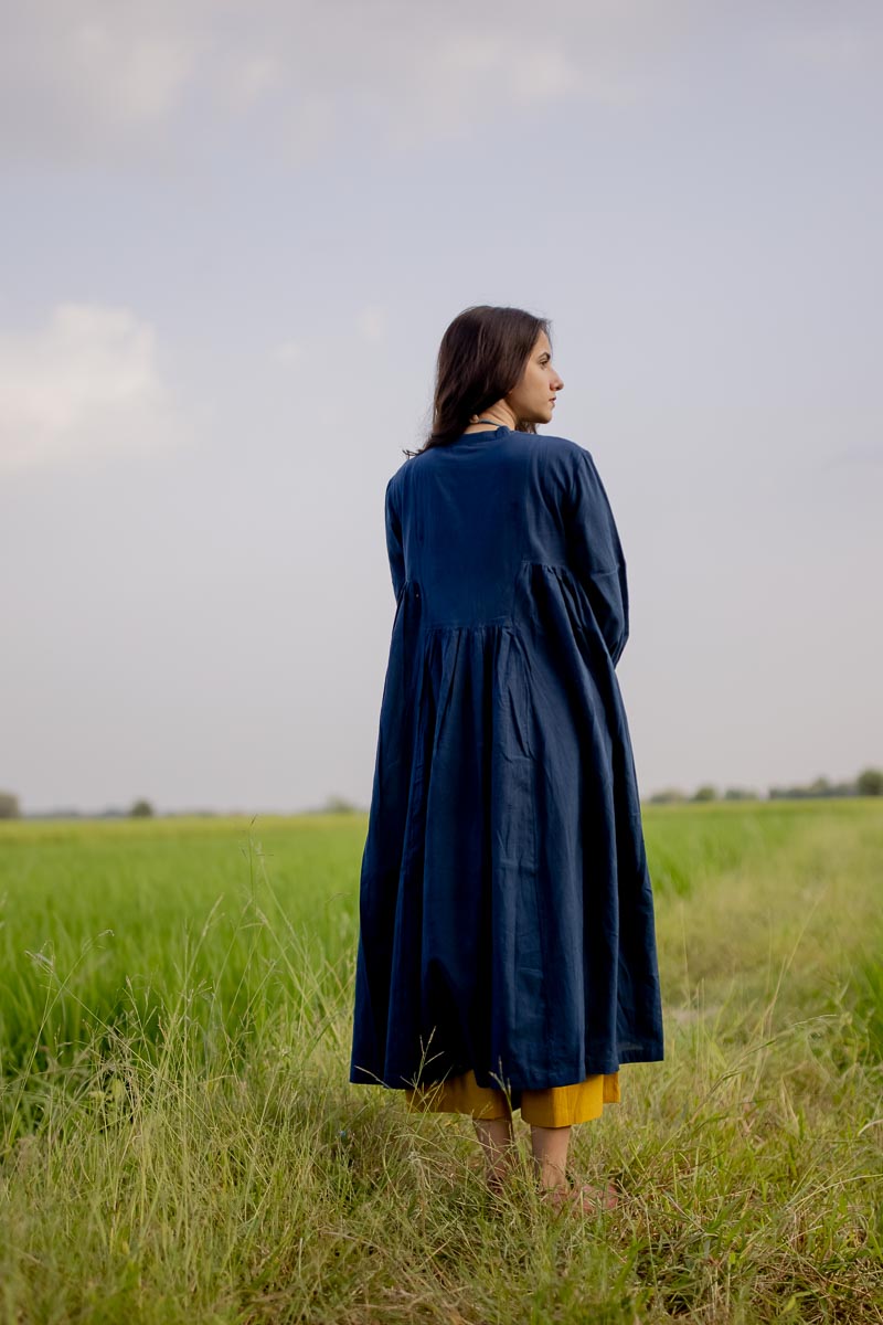 Side Pleat Kurta
