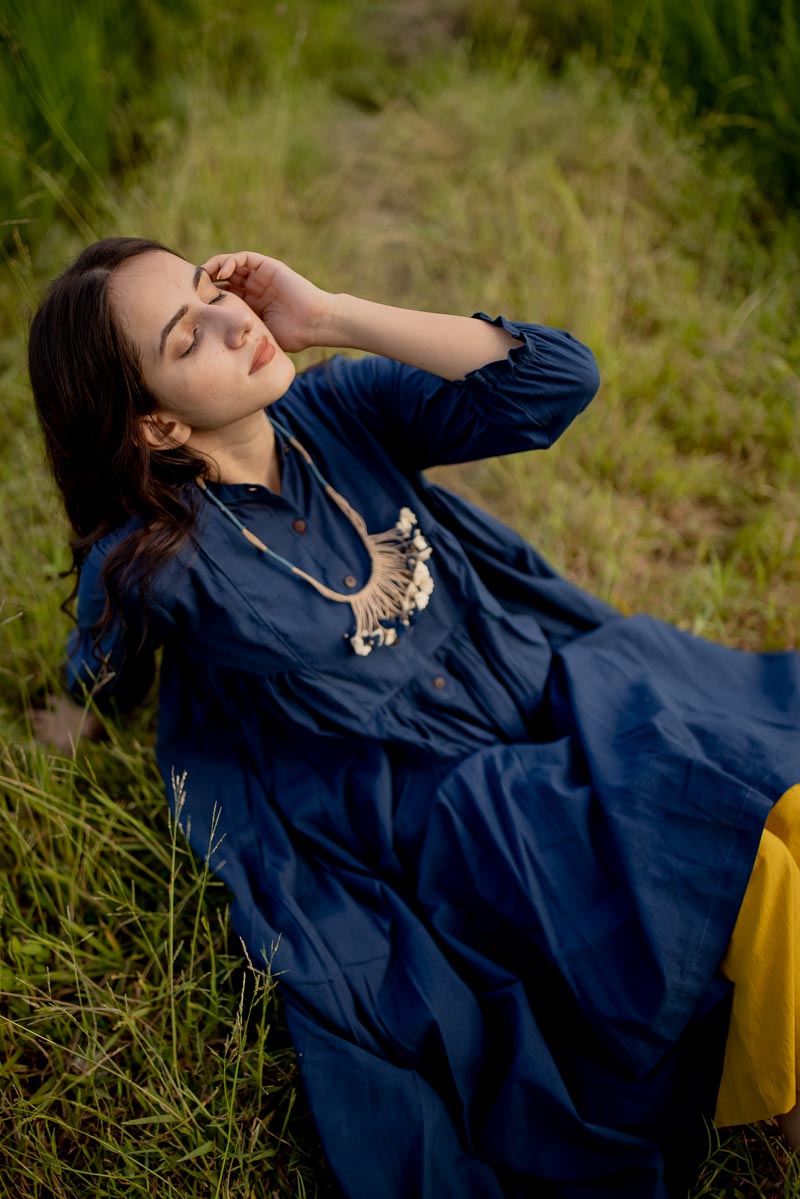 Side Pleat Kurta