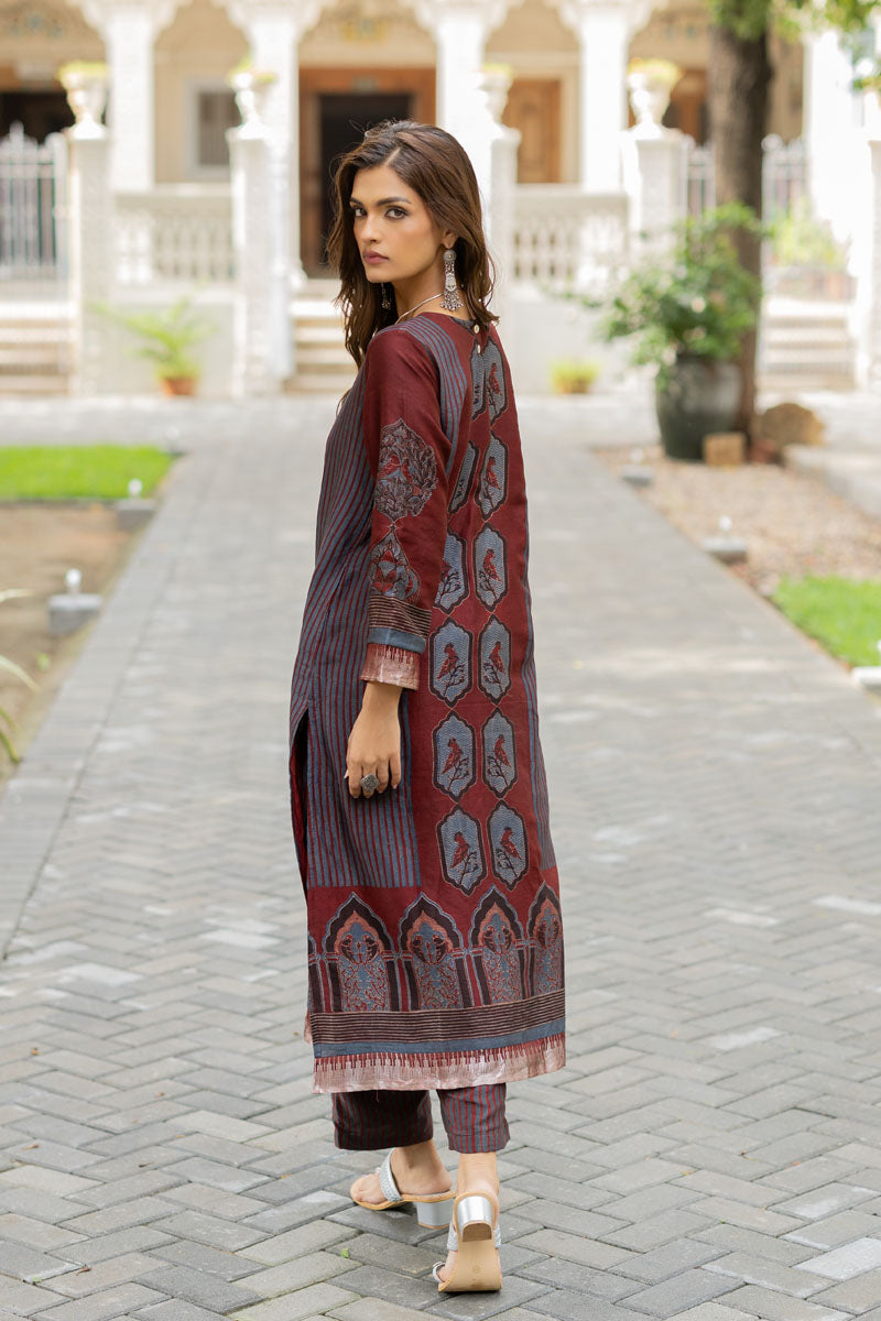 Chanderi Silk Classic Kurta Set of 2