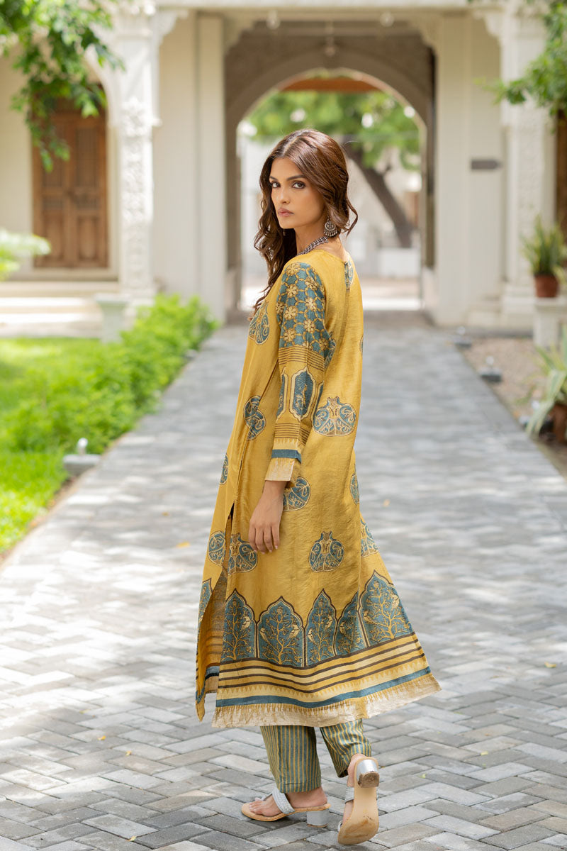 Chanderi Silk Classic Kurta Set of 2